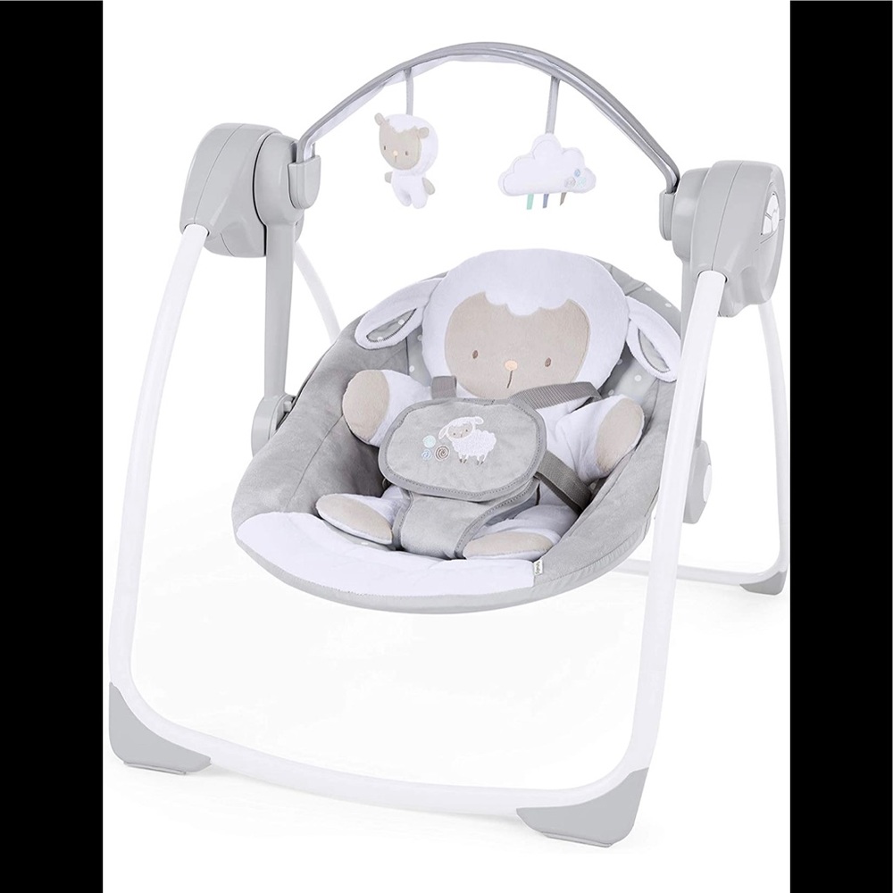 INGENUITY- Cuddle Lamb Portable Swing 🐑